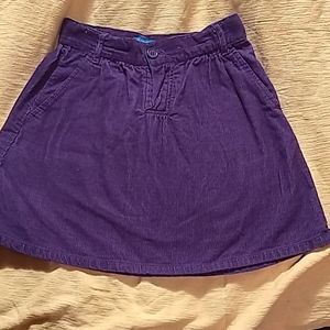 Purple Corduroy Skirt 8 The Children's Place